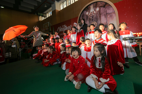 Christmas Bazaar,Wellington College Bilingual Tianjin