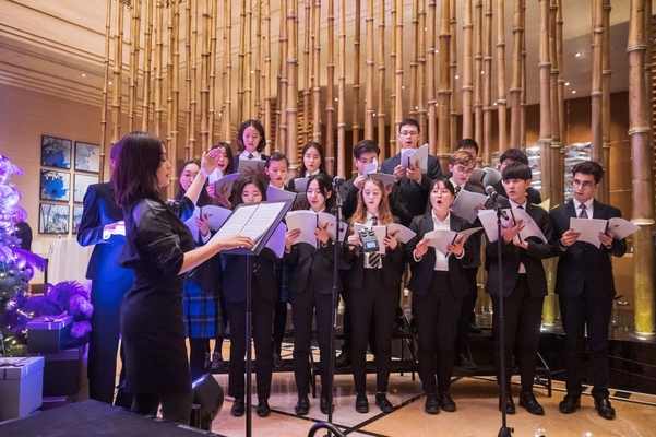 Choir Performance,Wellington College Bilingual Tianjin