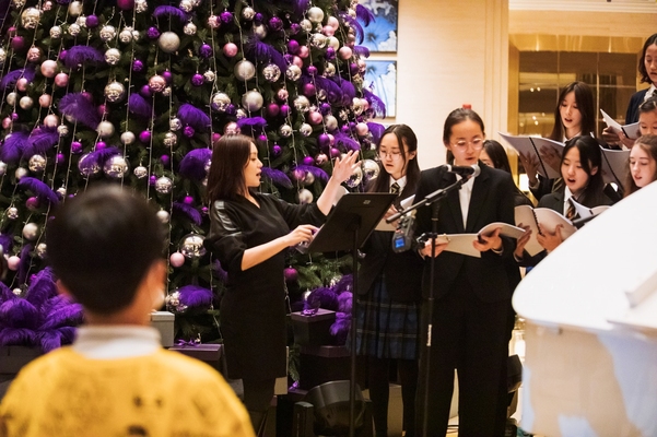 Choir Performance,Wellington College Bilingual Tianjin