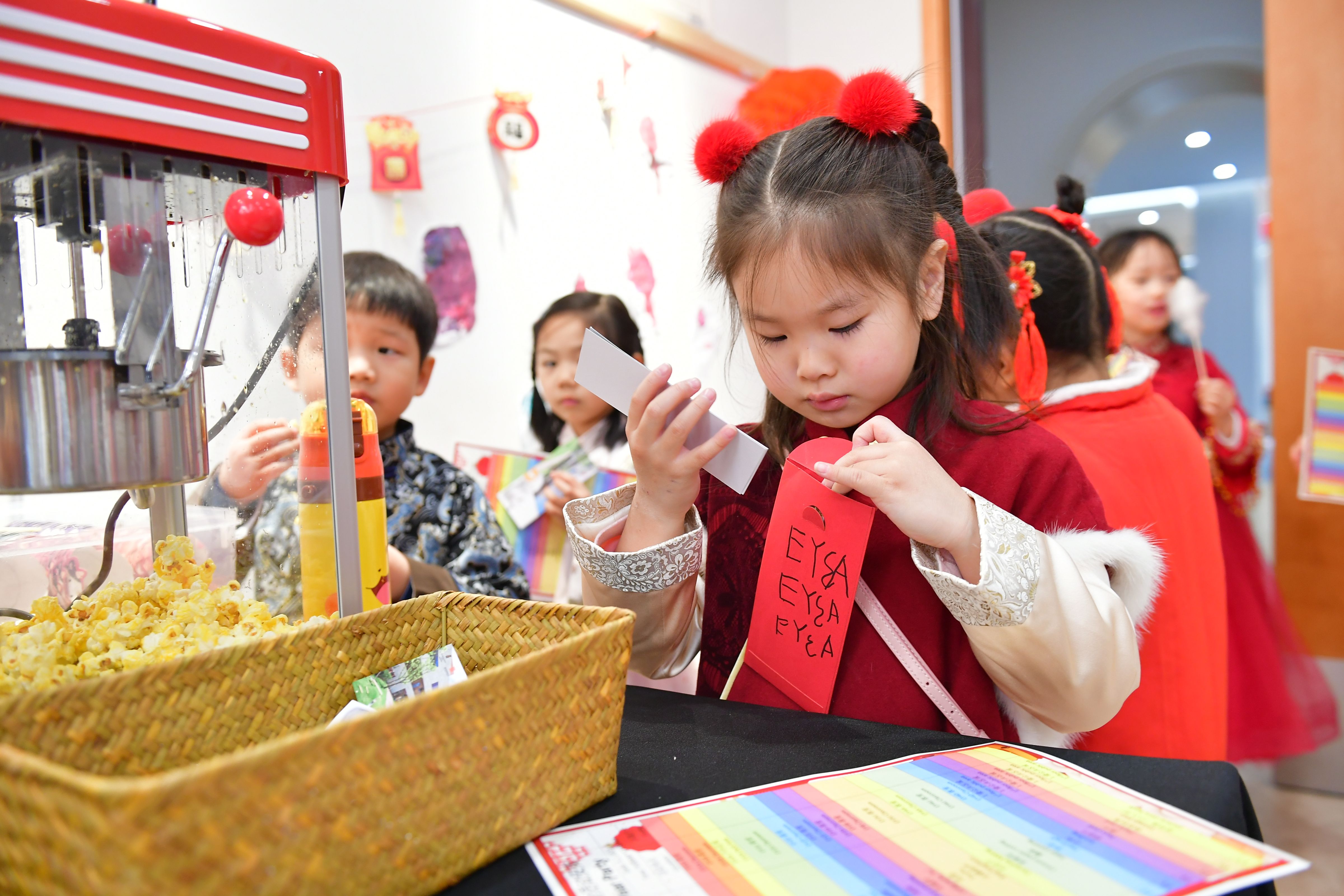 Chinese New Year celebrations at Huili Nursery Hangzhou