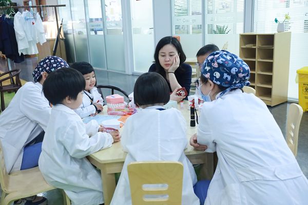 Mini Dentist Experience,Hiba Academy Hangzhou Nursery