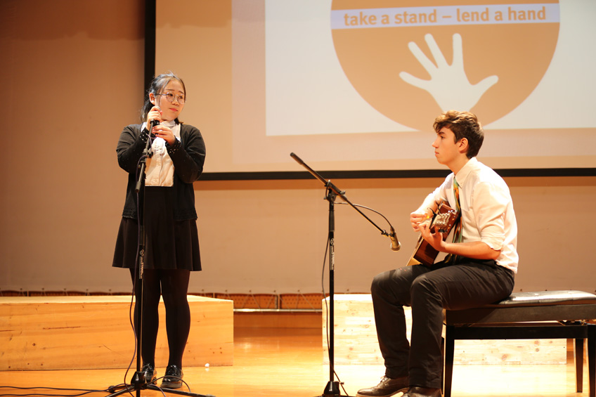 STANLEY学院主持反欺凌周集会