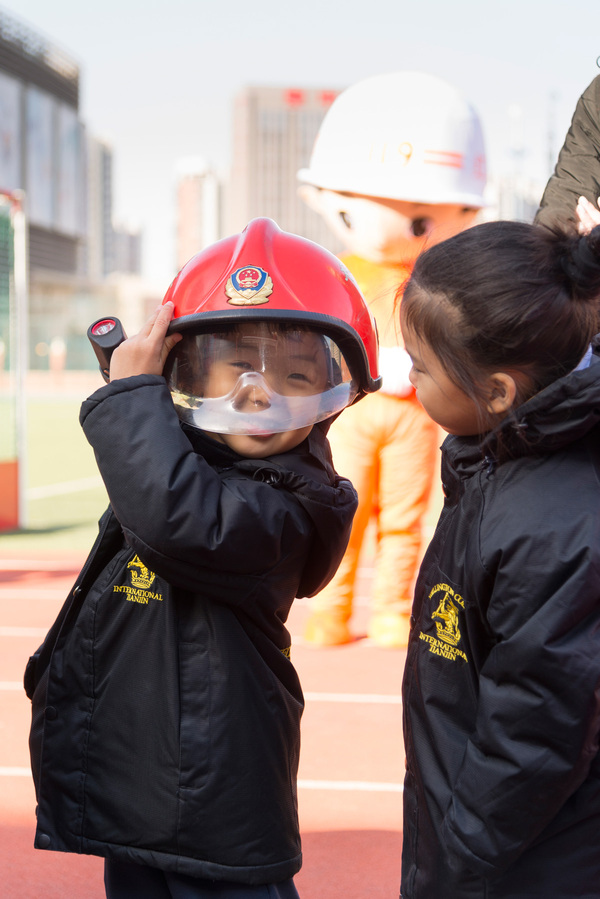 Become Firemen for the day,Wellington College Bilingual Tianjin – Nursery