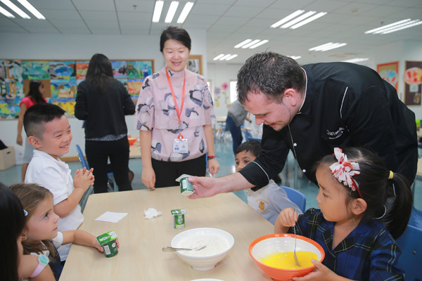 Yogurt Cake Making,Wellington College Bilingual Tianjin – Nursery