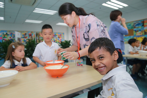 Yogurt Cake Making,Wellington College Bilingual Tianjin – Nursery