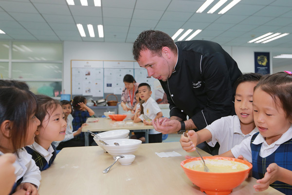 Yogurt Cake Making,Wellington College Bilingual Tianjin – Nursery