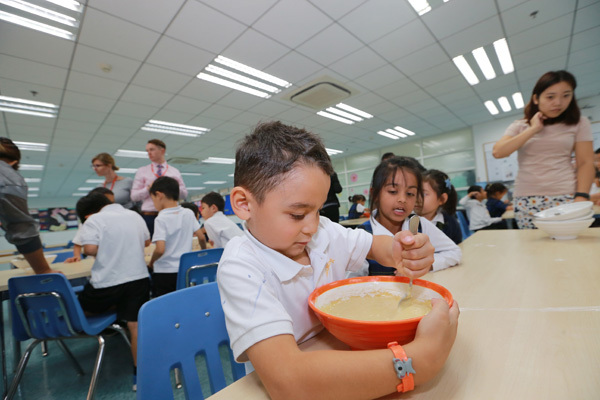 Yogurt Cake Making,Wellington College Bilingual Tianjin – Nursery