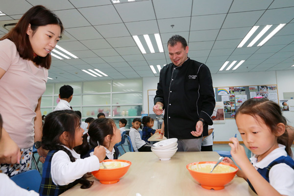 Yogurt Cake Making,Wellington College Bilingual Tianjin – Nursery