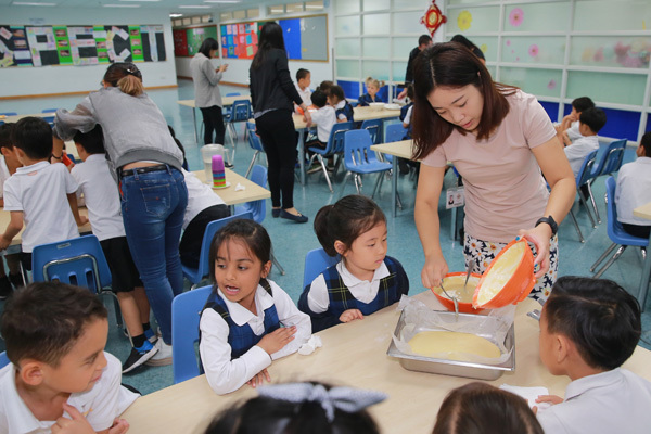 Yogurt Cake Making,Wellington College Bilingual Tianjin – Nursery