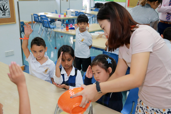 Yogurt Cake Making,Wellington College Bilingual Tianjin – Nursery