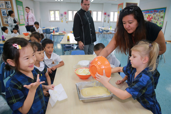 Yogurt Cake Making,Wellington College Bilingual Tianjin – Nursery