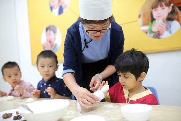 Mooncake Making,Wellington College Bilingual Tianjin – Nursery