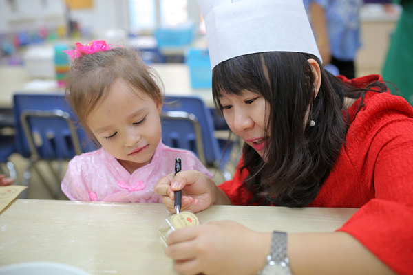 Mooncake Making,Wellington College Bilingual Tianjin – Nursery