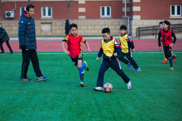 Junior Football Match,Wellington College Bilingual Tianjin – Nursery
