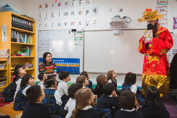 Reception Fortune God Visit,Wellington College Bilingual Tianjin – Nursery