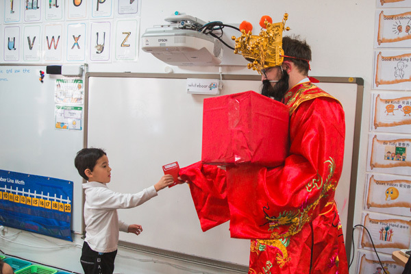 Reception Fortune God Visit,Wellington College Bilingual Tianjin – Nursery