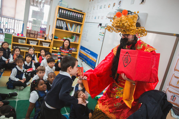 Reception Fortune God Visit,Wellington College Bilingual Tianjin – Nursery