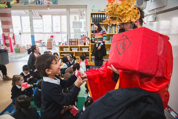 Reception Fortune God Visit,Wellington College Bilingual Tianjin – Nursery