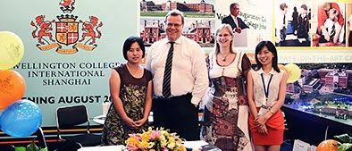 Wellington College International Shanghai at the EXPAT SHOW 6th -8th September 2013