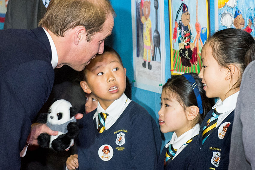 On the Red Carpet with the Duke of Cambridge