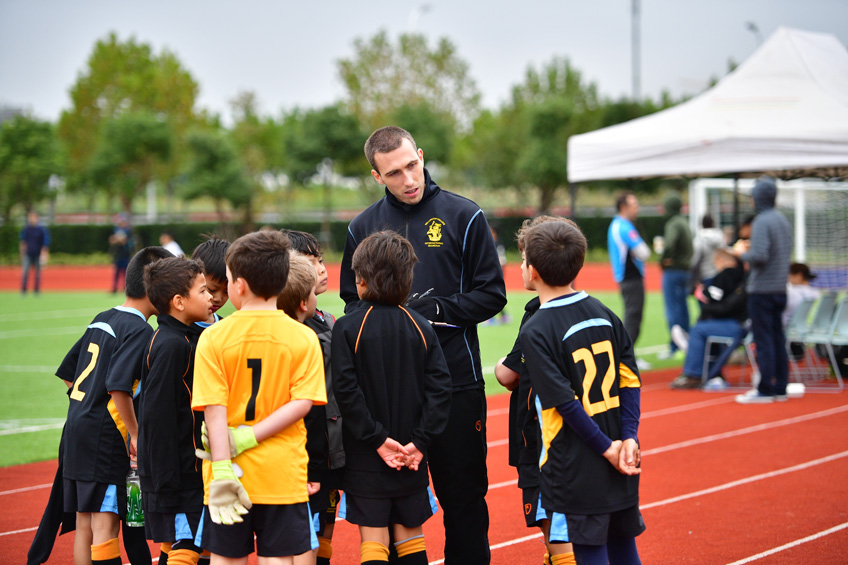 Wellington hosted Shanghai Soccer Development League