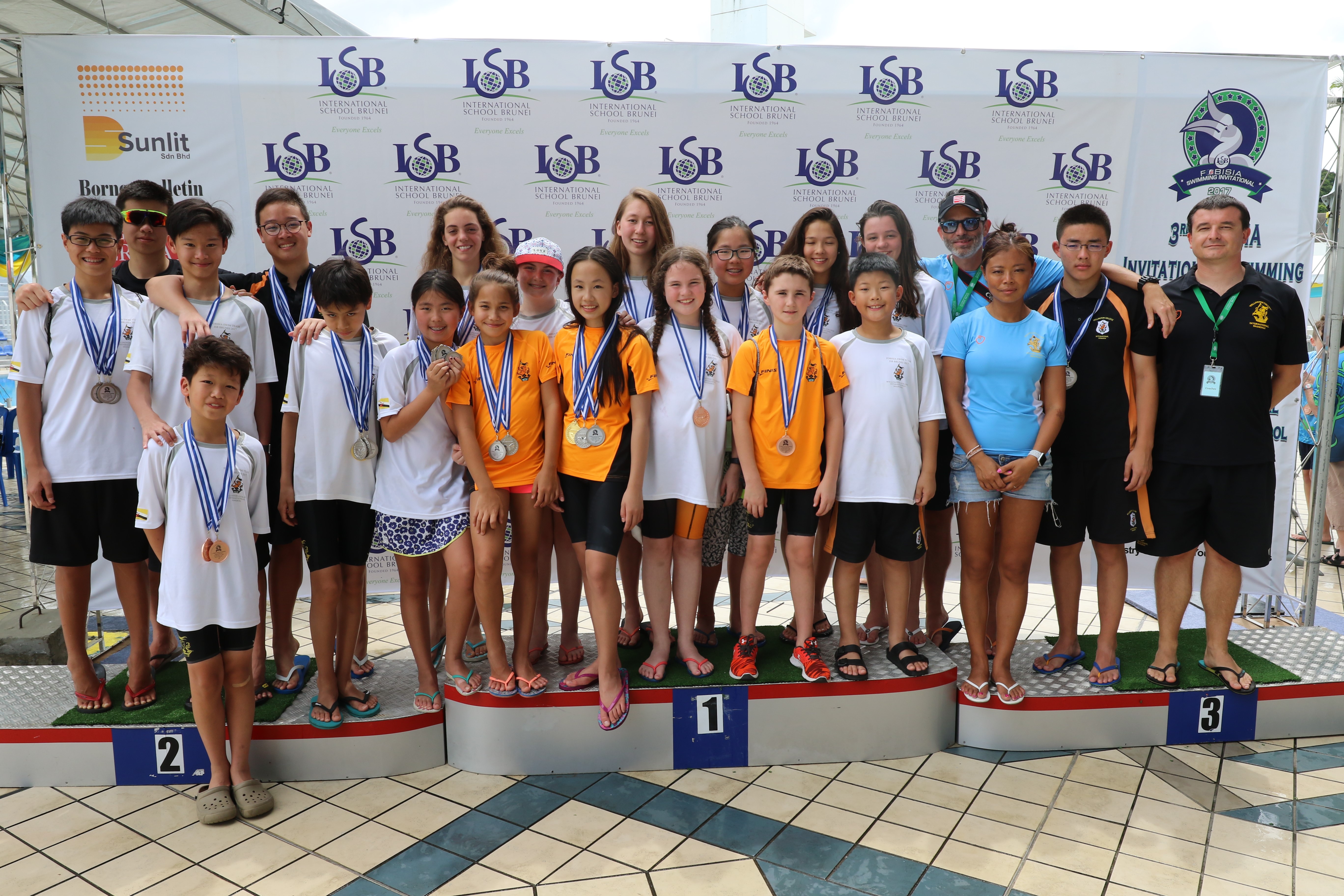 Impressive medal haul for Wellington College swim team at FOBISIA