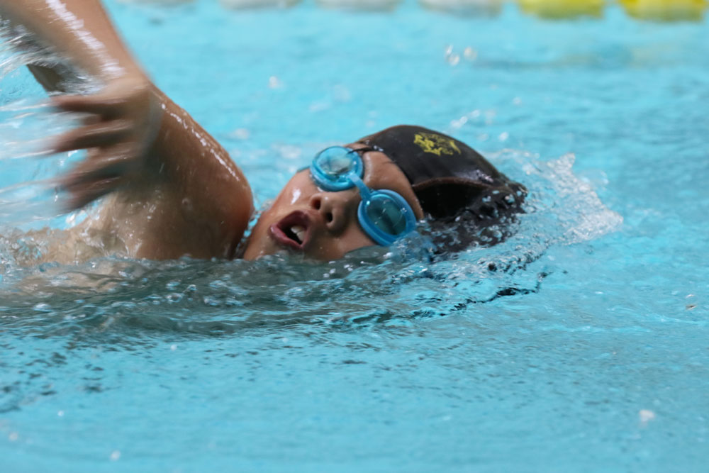 Santa splash winter invitational swim meet