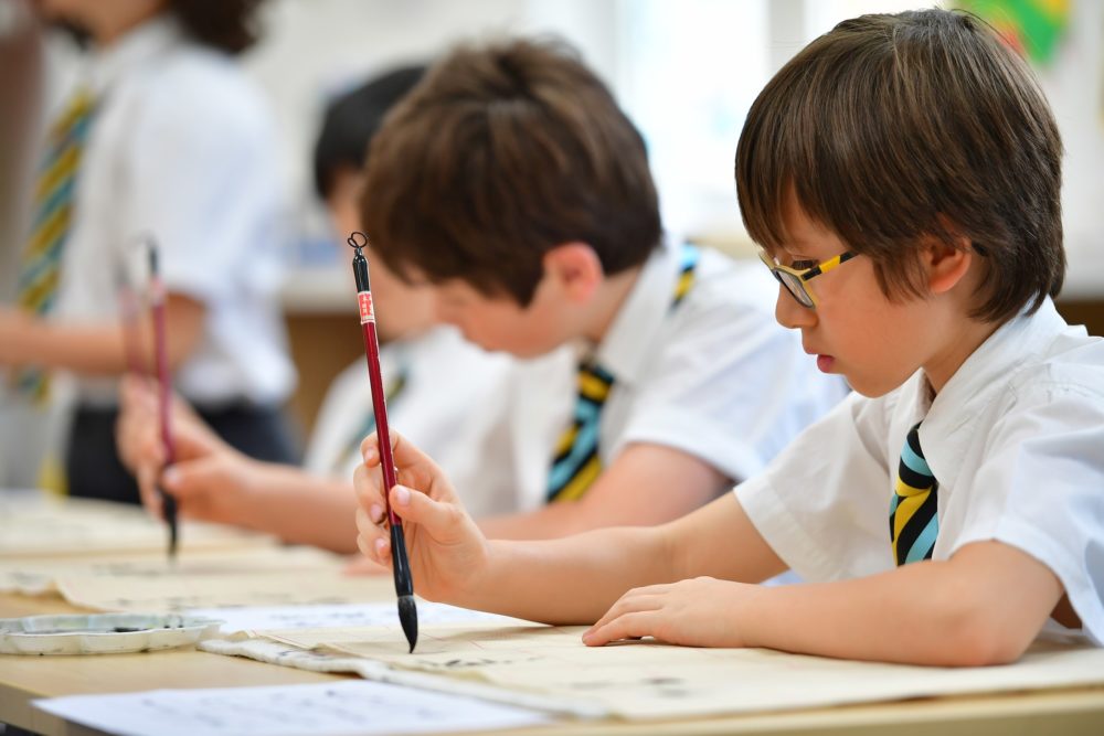 Pupils explore Chinese culture and language through its poetry