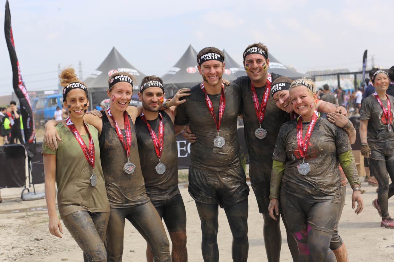 Wellington teachers conquer mud, blood and sand in Spartan Race 2017