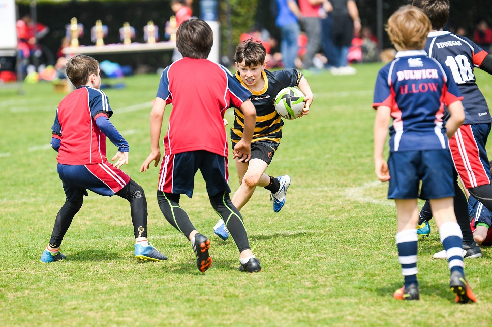 U11 Boys A team win plate and B team wins Cup in Rugby Finals