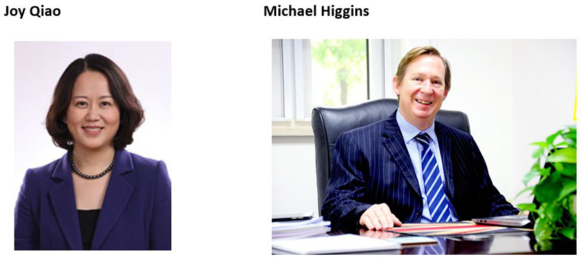 Michael Higgins, new Master of Wellington College Tianjin