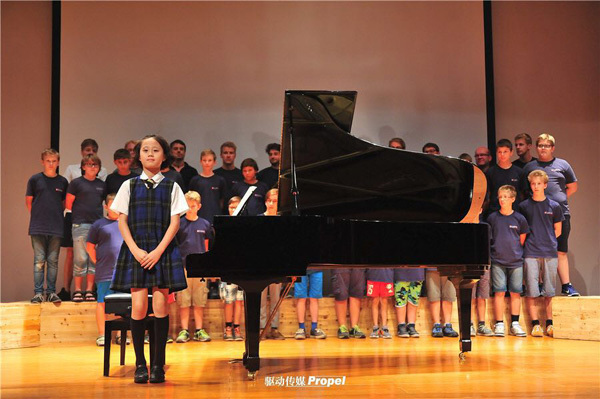 Music and Sports with St. Florian Boy’s Choir,Wellington College International Tianjin