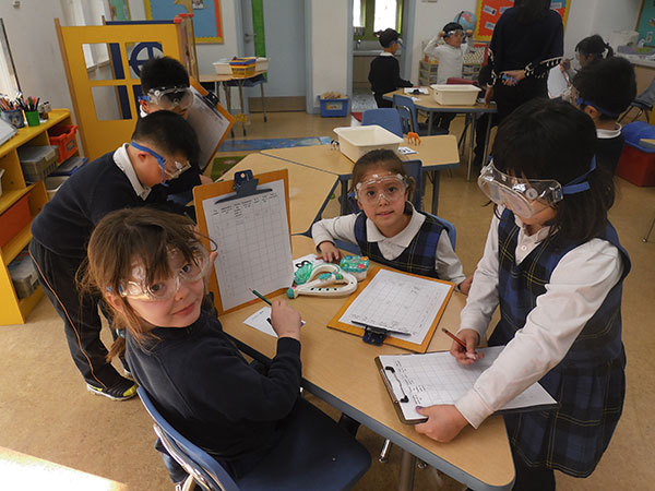 Inquiring Scientists in Milepost 1,Wellington College International Tianjin