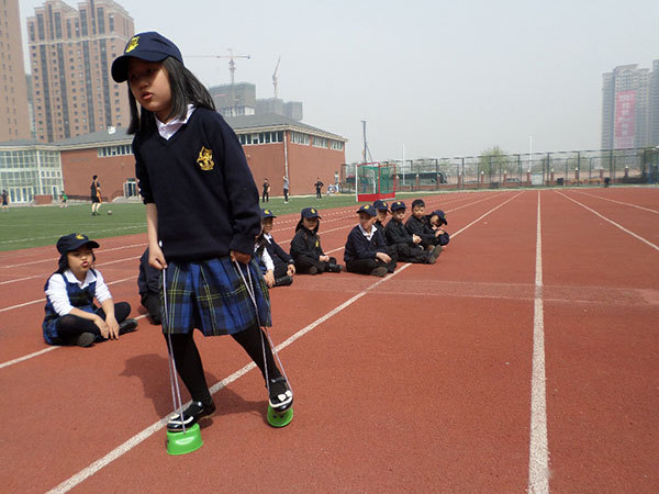 The Pushes and Pulls in Milepost 1,Wellington College International Tianjin