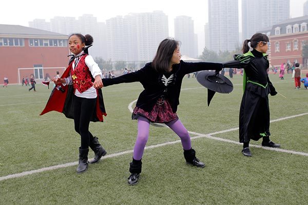 Halloween,Wellington College International Tianjin