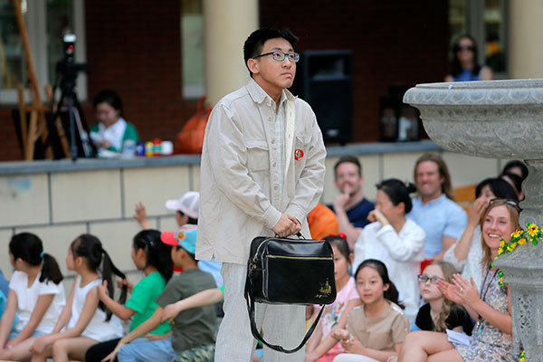Fun night at the Wellington Fashion Show,Wellington College International Tianjin