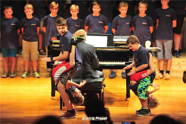 Music and Sports with St. Florian Boy’s Choir,Wellington College International Tianjin