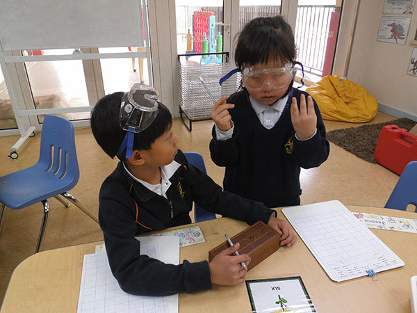 Inquiring Scientists in Milepost 1,Wellington College International Tianjin