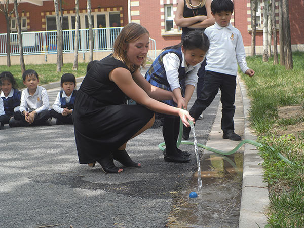 The Pushes and Pulls in Milepost 1,Wellington College International Tianjin