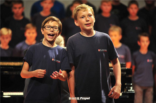 Music and Sports with St. Florian Boy’s Choir,Wellington College International Tianjin