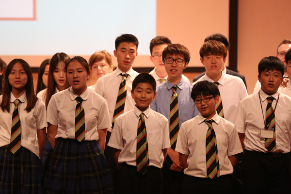 Senior School Assembly,Wellington College International Tianjin