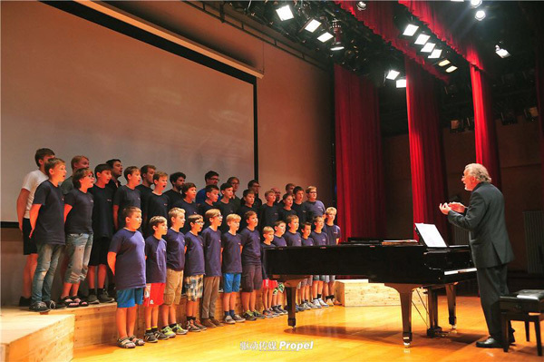 Music and Sports with St. Florian Boy’s Choir,Wellington College International Tianjin