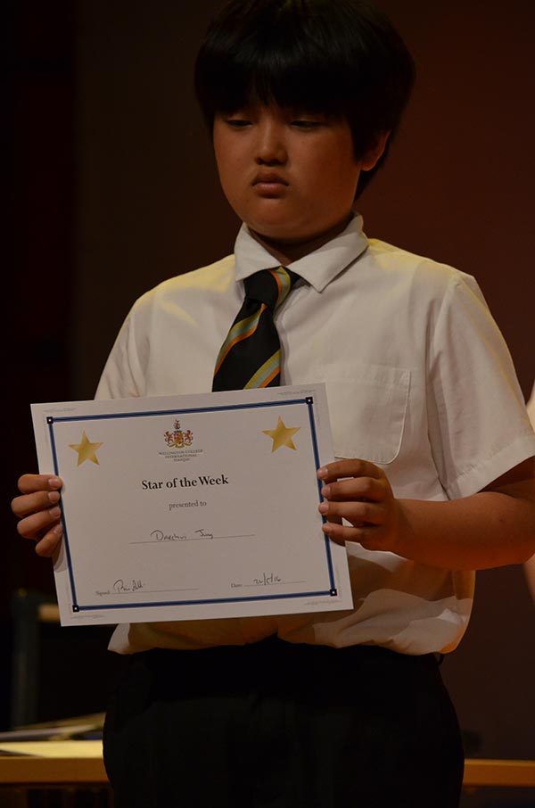 Junior Assembly,Wellington College International Tianjin