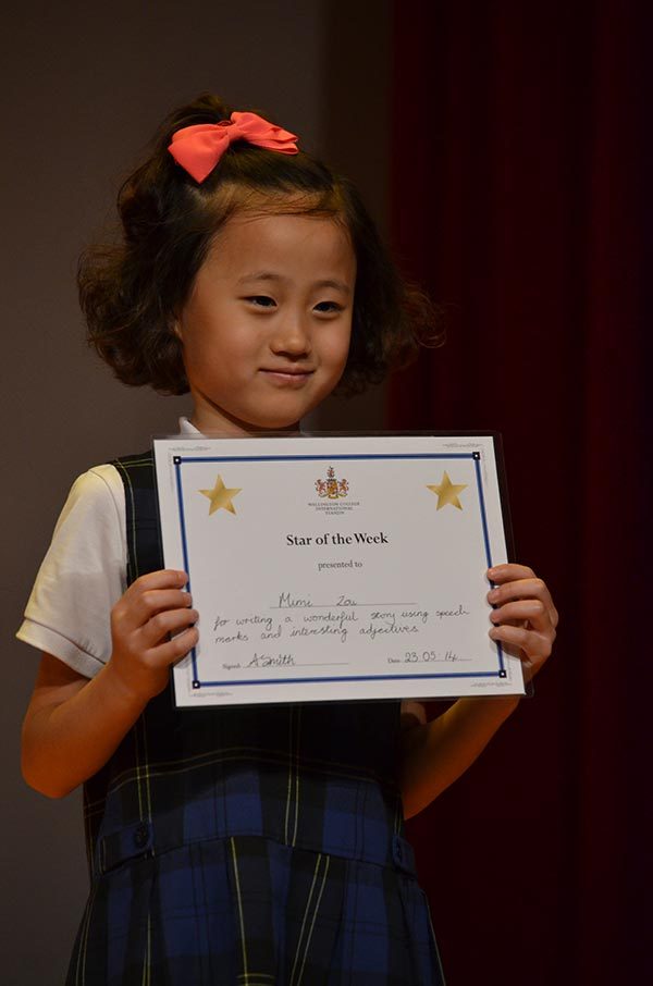 Junior Assembly,Wellington College International Tianjin