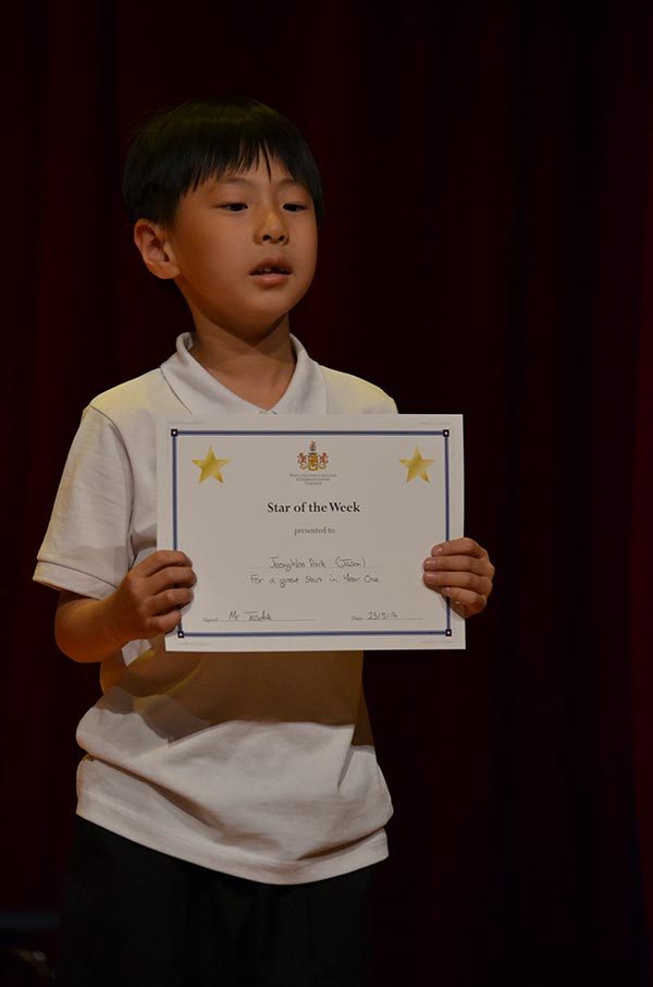 Junior Assembly,Wellington College International Tianjin