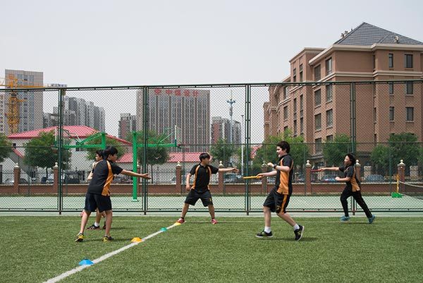 Senior Sports Day,Wellington College International Tianjin