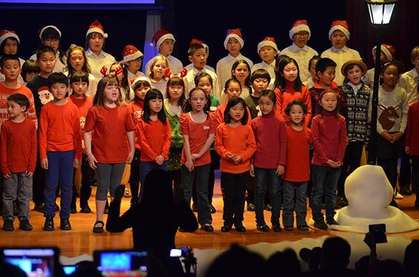 Junior Christmas Carol,Wellington College International Tianjin