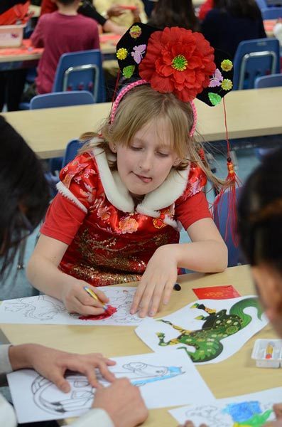 Chinese New Year Celebration,Wellington College International Tianjin