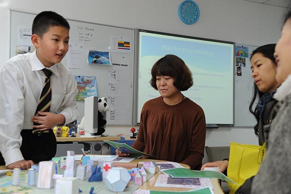 Milepost 3 project 'Building a Village',Wellington College International Tianjin