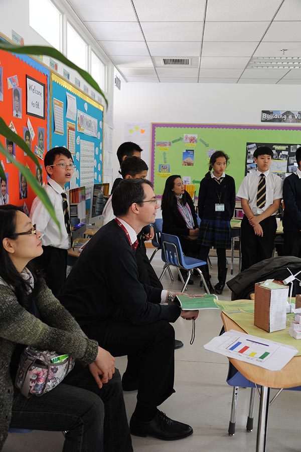 Milepost 3 project 'Building a Village',Wellington College International Tianjin